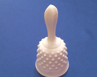 Fenton Milk Glass Bell - 1970's