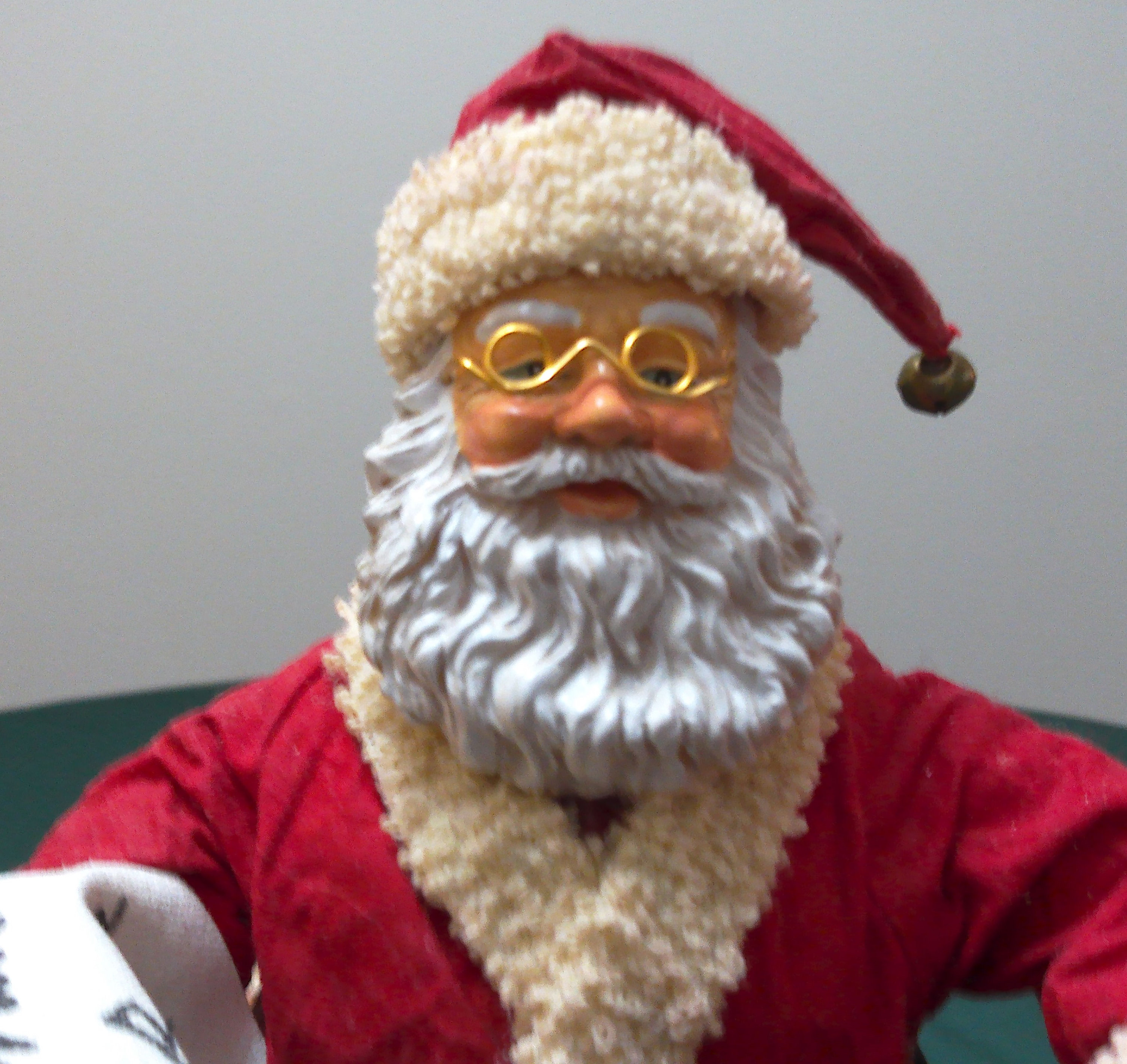 Fabric Mache Santa - Etsy