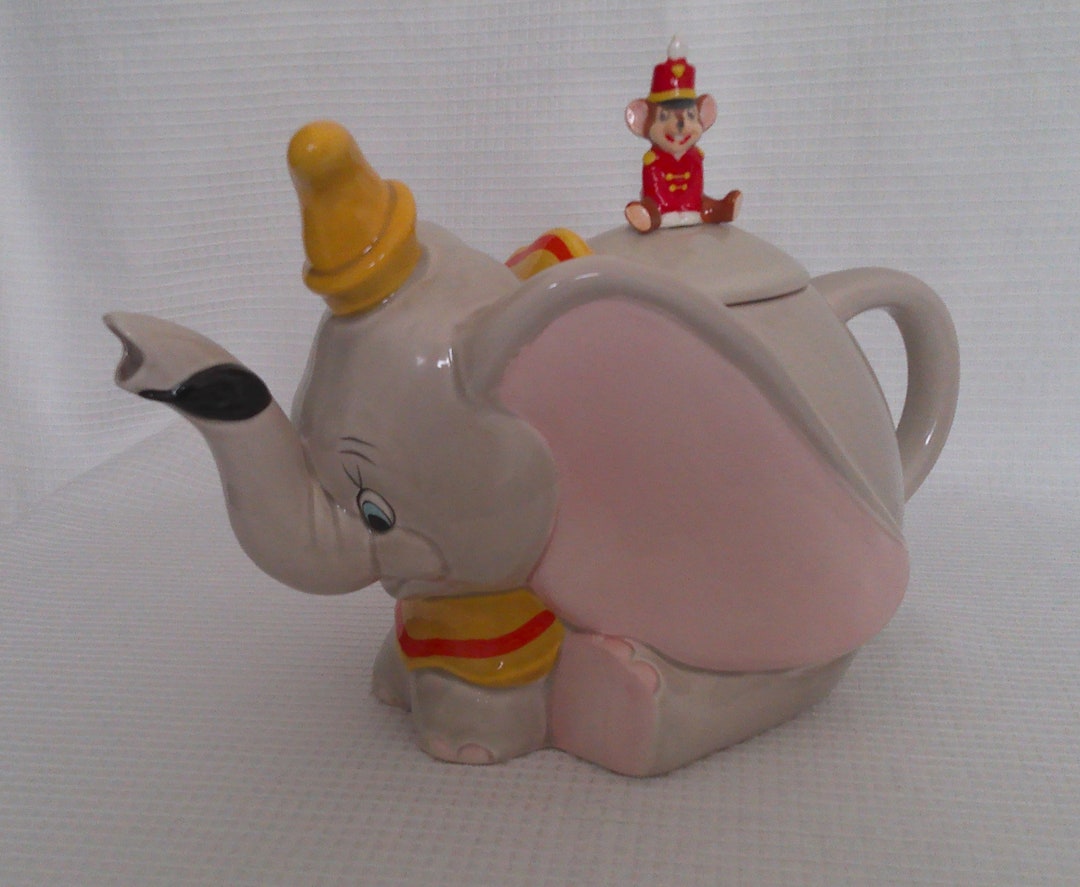 Walt Disney Dumbo and Timothy Teapot 1980's Etsy