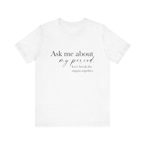 Chiedimi del mio ciclo - Maglietta unisex a maniche corte