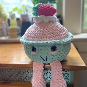 Strawberry Cupcake Plushie