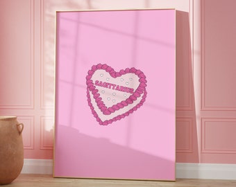 Lámina artística del signo Sagitario: Decoración moderna para la pared del dormitorio (Descarga digital)