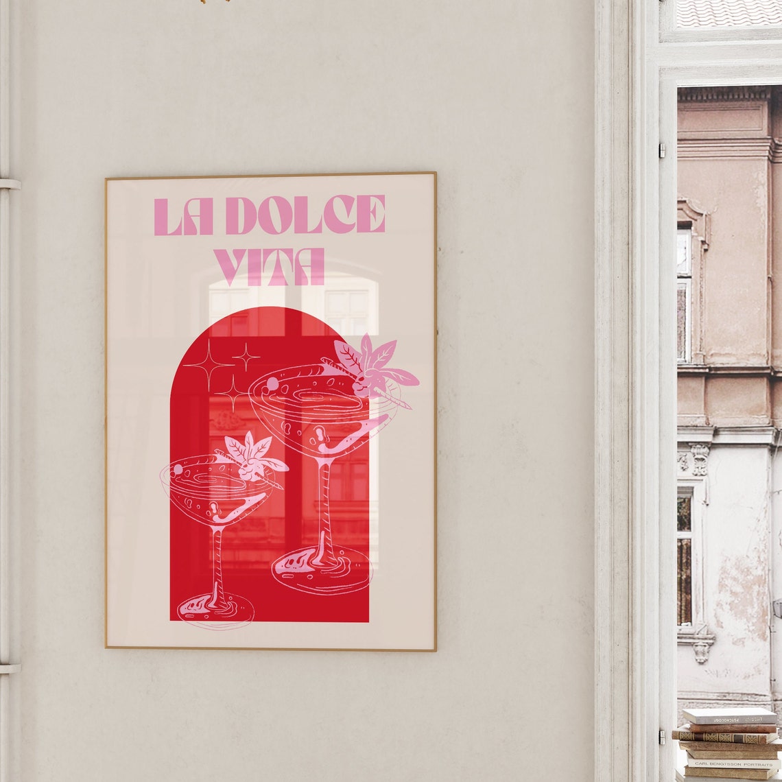 La Dolce Vita Art Print Wall Poster Instant Digital Download Trendy ...