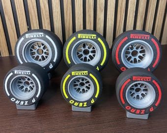 Decorative Formula 1 tires