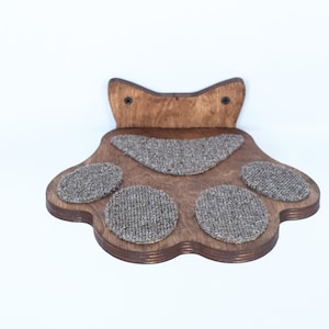 Cat Steps, Cat Shelf, Cat Wall Shelf, Cat Paw Steps, Cat Wall Furniture, Cat Climbing Wall, Wall Shelves for Cat, Wooden Cat Shelf