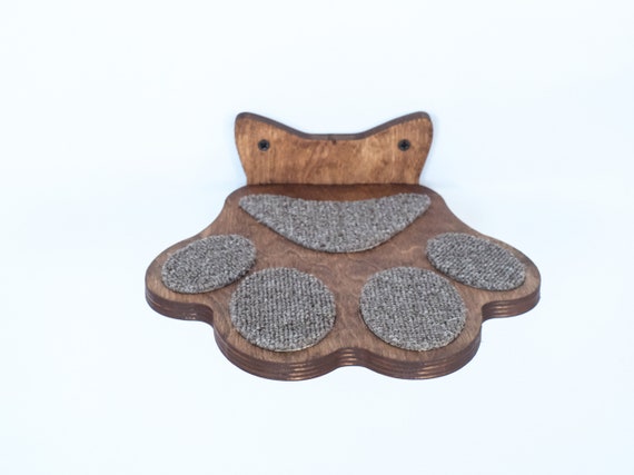 Cat Steps, Cat Shelf, Cat Wall Shelf, Cat Paw Steps, Cat Wall Furniture, Cat Climbing Wall, Wall Shelves for Cat, Wooden Cat Shelf