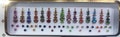Face and body Multicolor Long Bindis  ,stone bindi,Marriage bindi,party wear bindi,all function bindi, Multicolour stud