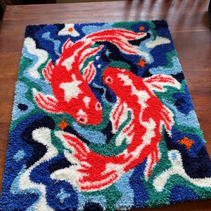 Koi Fish Rug