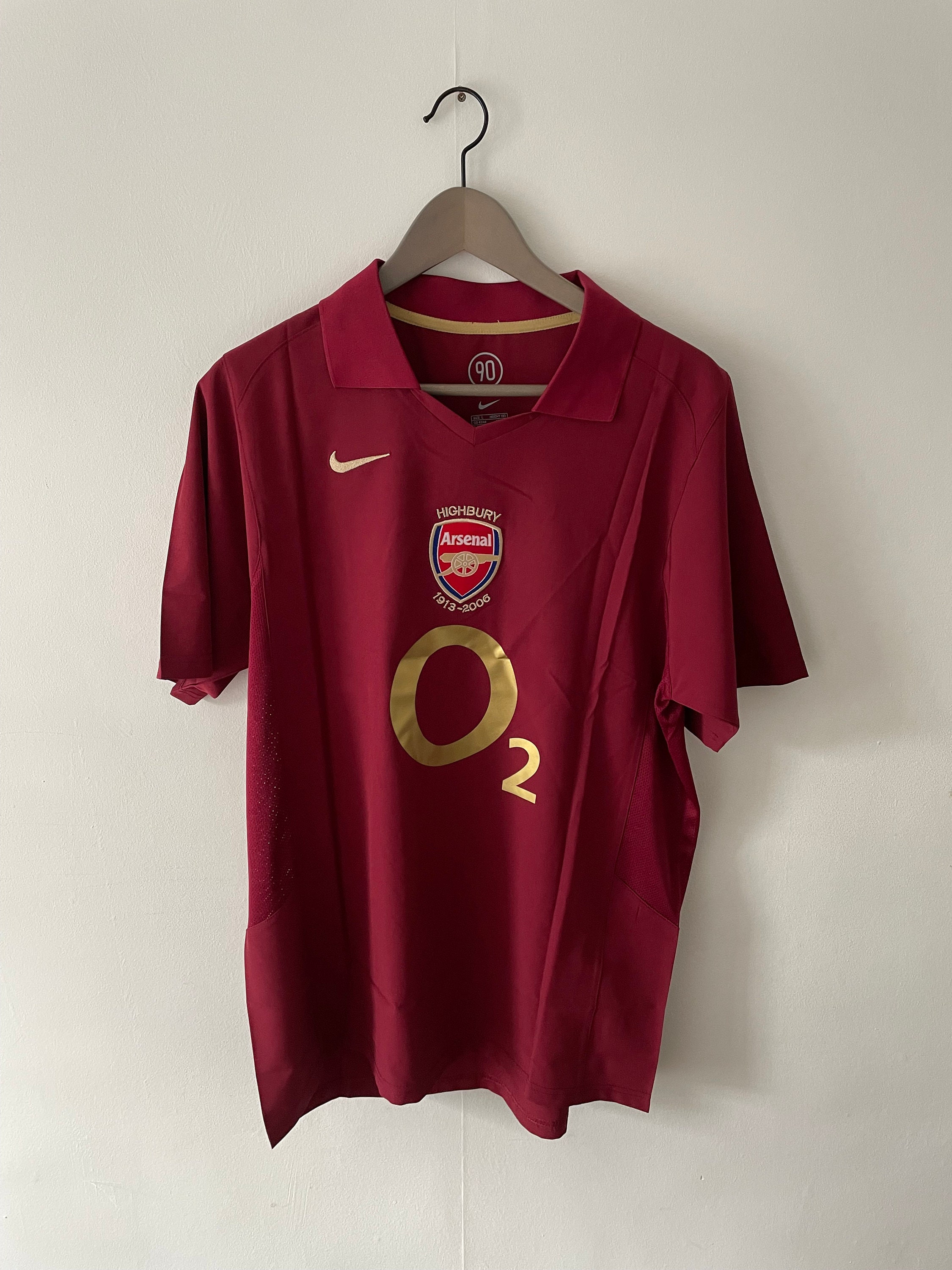 arsenal 2005 shirt