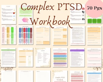 CPTSD Workbook: Selbstheilungs & Trauma Tracker (70+ Seite) (Digitaler Download)