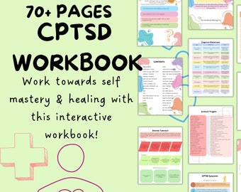 CPTSD Workbook: Self-Help for Trauma & Healing (70+ Pages) (Digital Download)