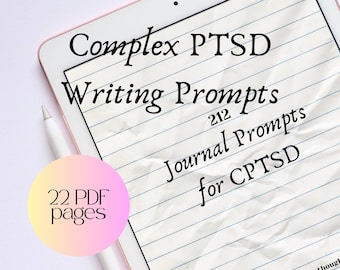 212 CPTSD Journal Prompts: Trauma Healing & Self Inquiry (Digital Download)