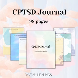 CPTSD Journal Prompts, Complex PTSD, CPTSD writing Prompts, Trauma writing .prompts and Trauma Processing