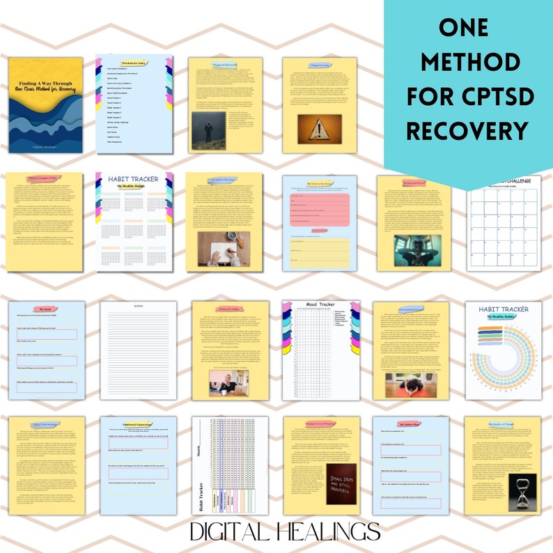CPTSD Ebook and Workbook for Childhood Trauma, Trauma Recovery, Complex ...