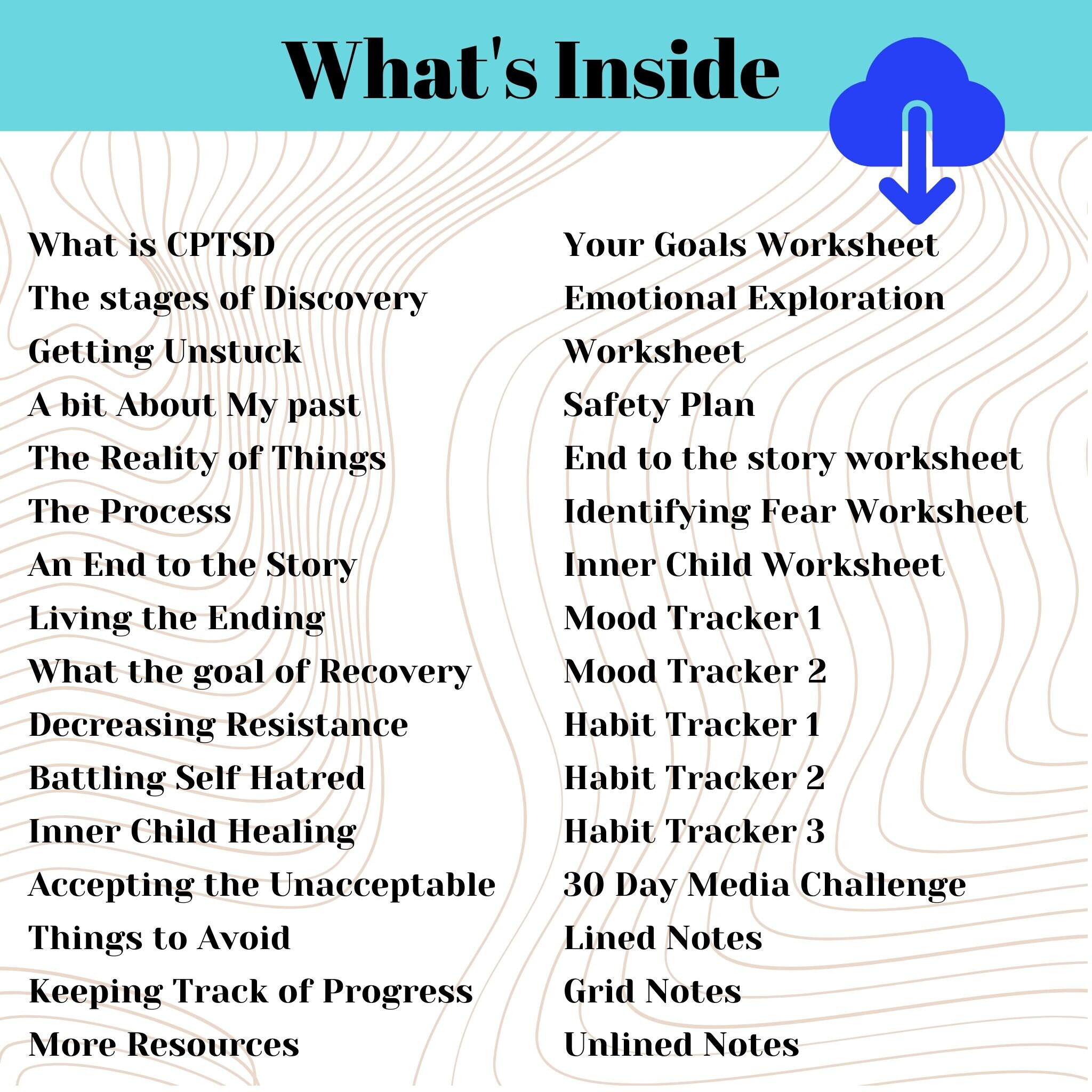 CPTSD Ebook and Workbook for Childhood Trauma, Trauma Recovery, Complex ...