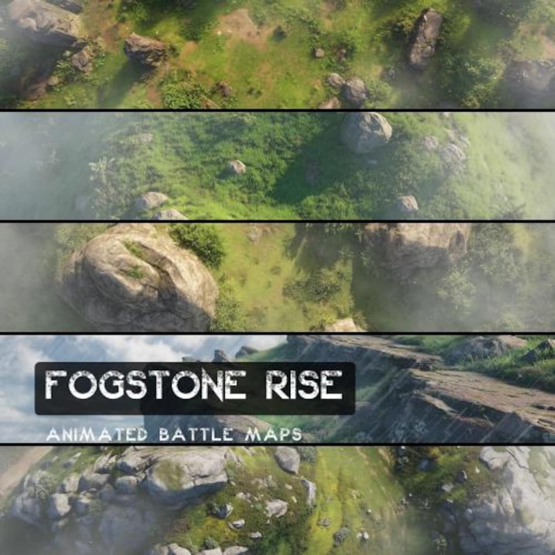 D&D Fogstone Rise Animated Battlemaps Pack, Dungeons and Dragons ...