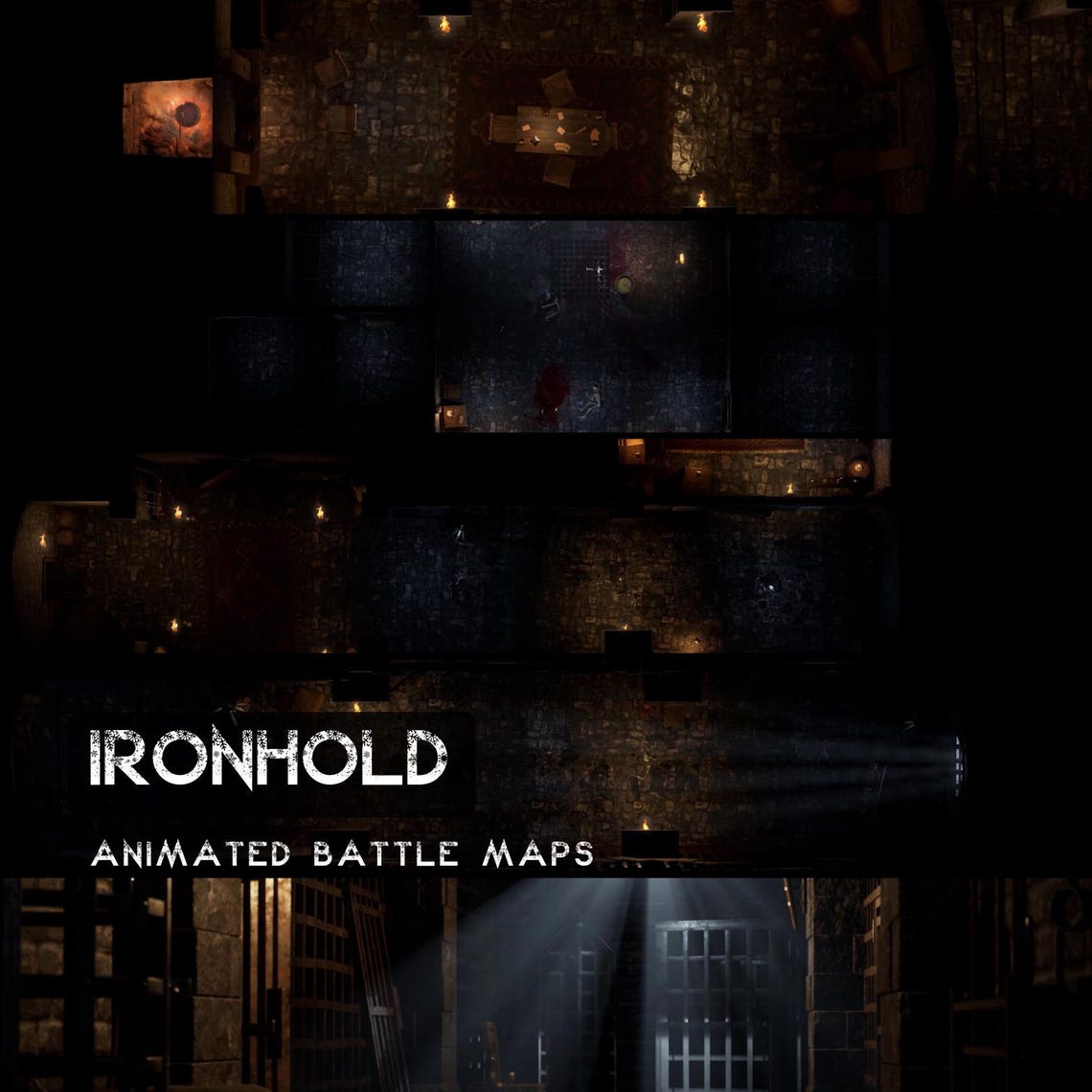 D&D Ironhold Animated Battlemaps Pack, Dungeons and Dragons Digital ...