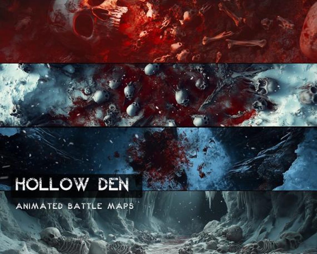 D&D Hollow Den Animated Battlemaps Pack, Dungeons and Dragons Digital ...