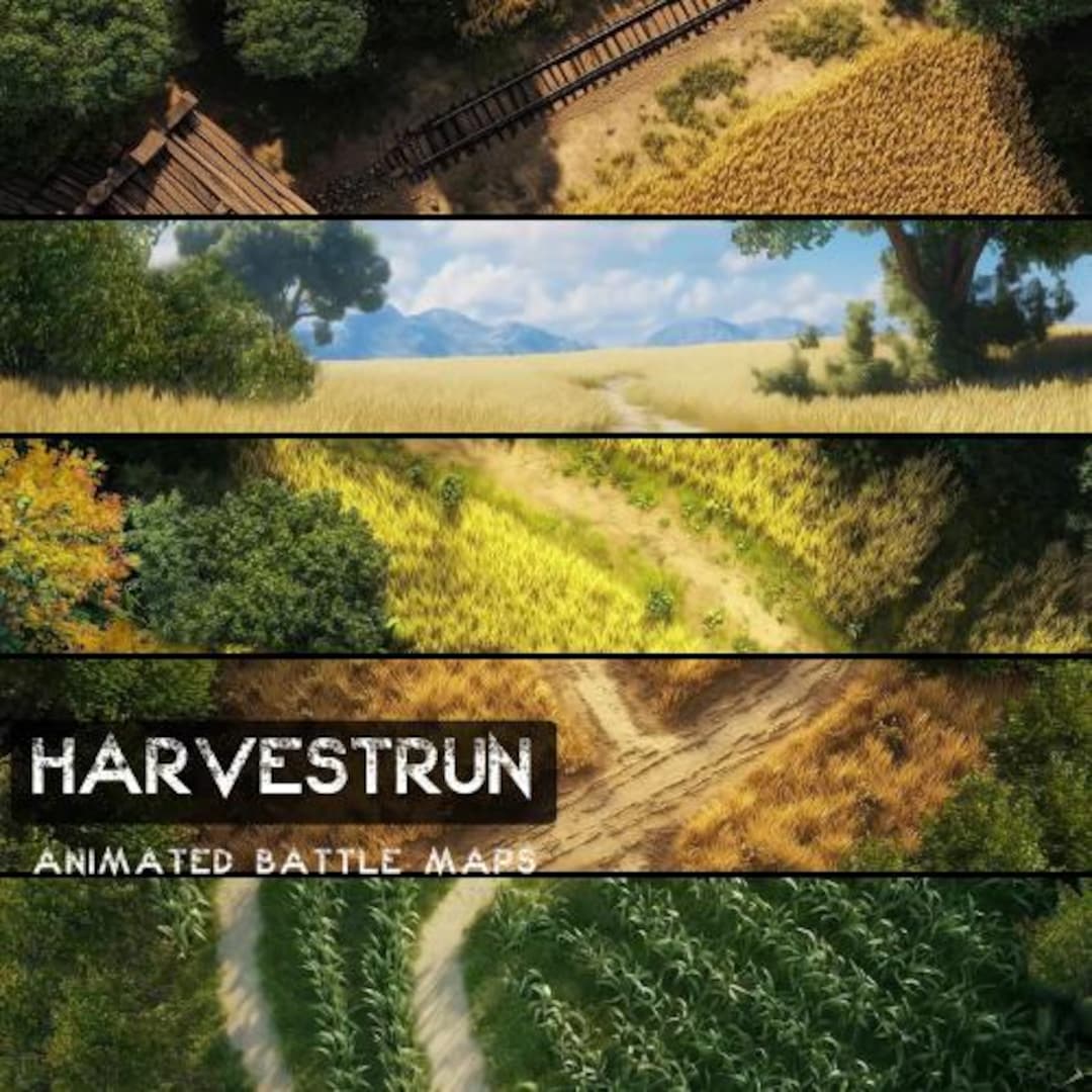 D&D Harvestrun Animated Battlemaps Pack, Dungeons and Dragons Digital ...