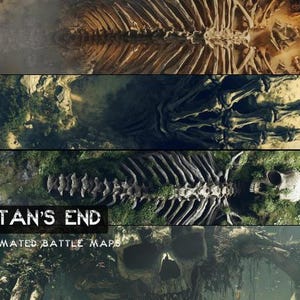 D&D Titan's End Animierte Maps, Dungeons and Dragons Maps, Roll20 Maps, schmiede DnD Maps