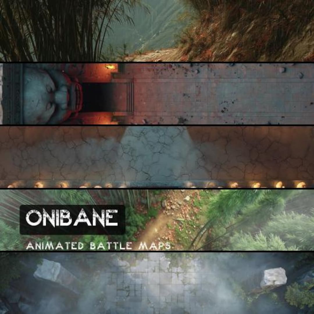 D&D Onibane Animated Battlemaps Pack, Dungeons and Dragons Digital ...