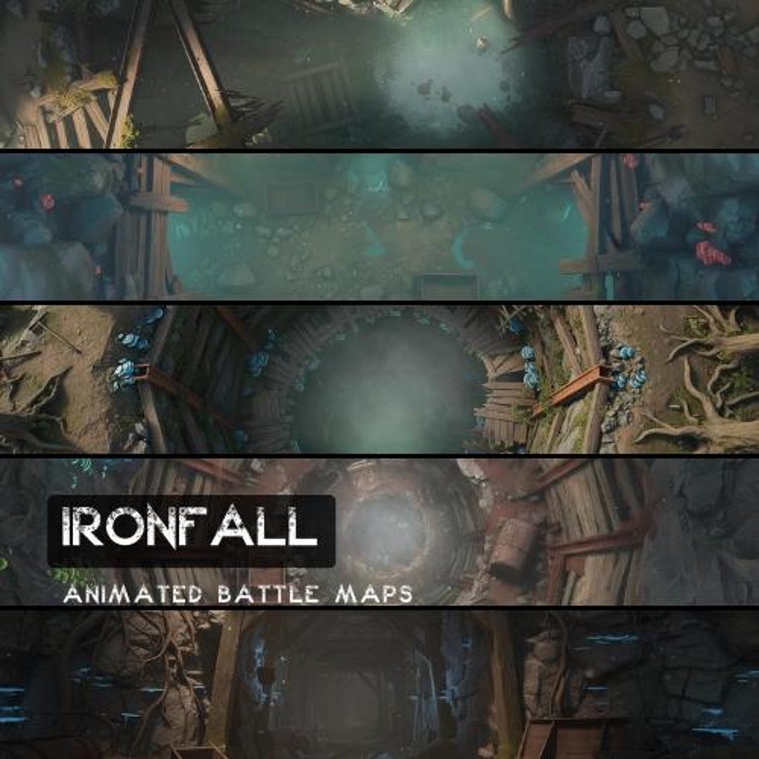 D&D Ironfall Animated Battlemaps Pack, Dungeons and Dragons Digital ...