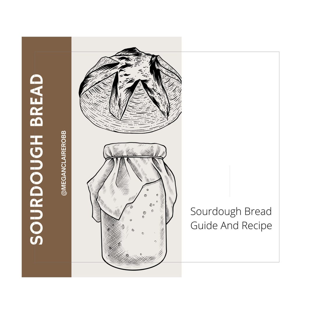Sourdough Bread Guide Step by Step Sourdough Instructions Recipe for ...