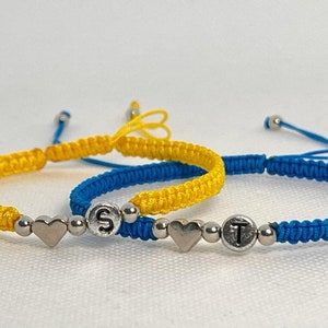 Juego de pulseras de parejas, regalo de parejas, pulseras de parejas, pulseras de parejas a juego, regalo de aniversario, pulseras de amistad macramé hechas a mano