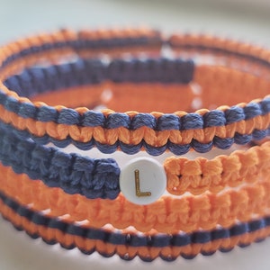 PAREJA PERSONALIZADA INİTİAL Pulseras con letra / Pulseras de socios a juego personalizadas / Para pulseras de amistad Set / Novio Novia