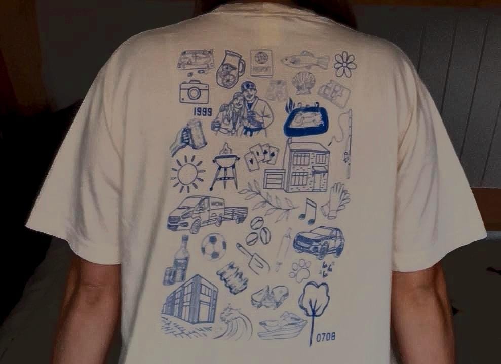Personalized Doodle T-shirt | Home, Car, Photos, or Hobby as a