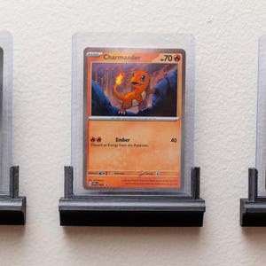 Expositor de cartas Pokémon para pared – PSA CGC Top Loader – Soporte para cartas TCG imagen 3