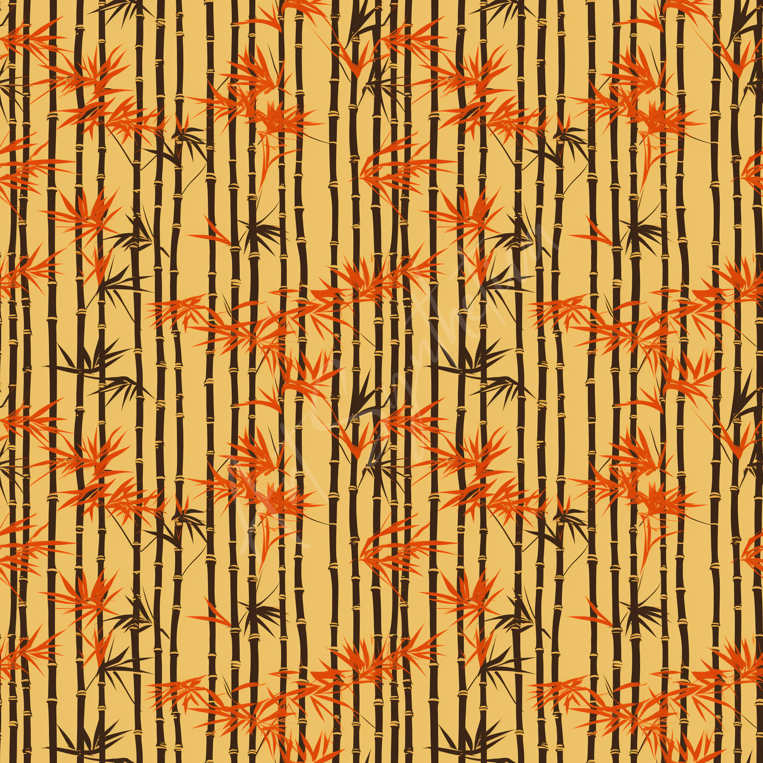 Wambo Pattern 18 Seamless Bamboo Patterns | Bamboo | Digital Download | 18 Pattern ...