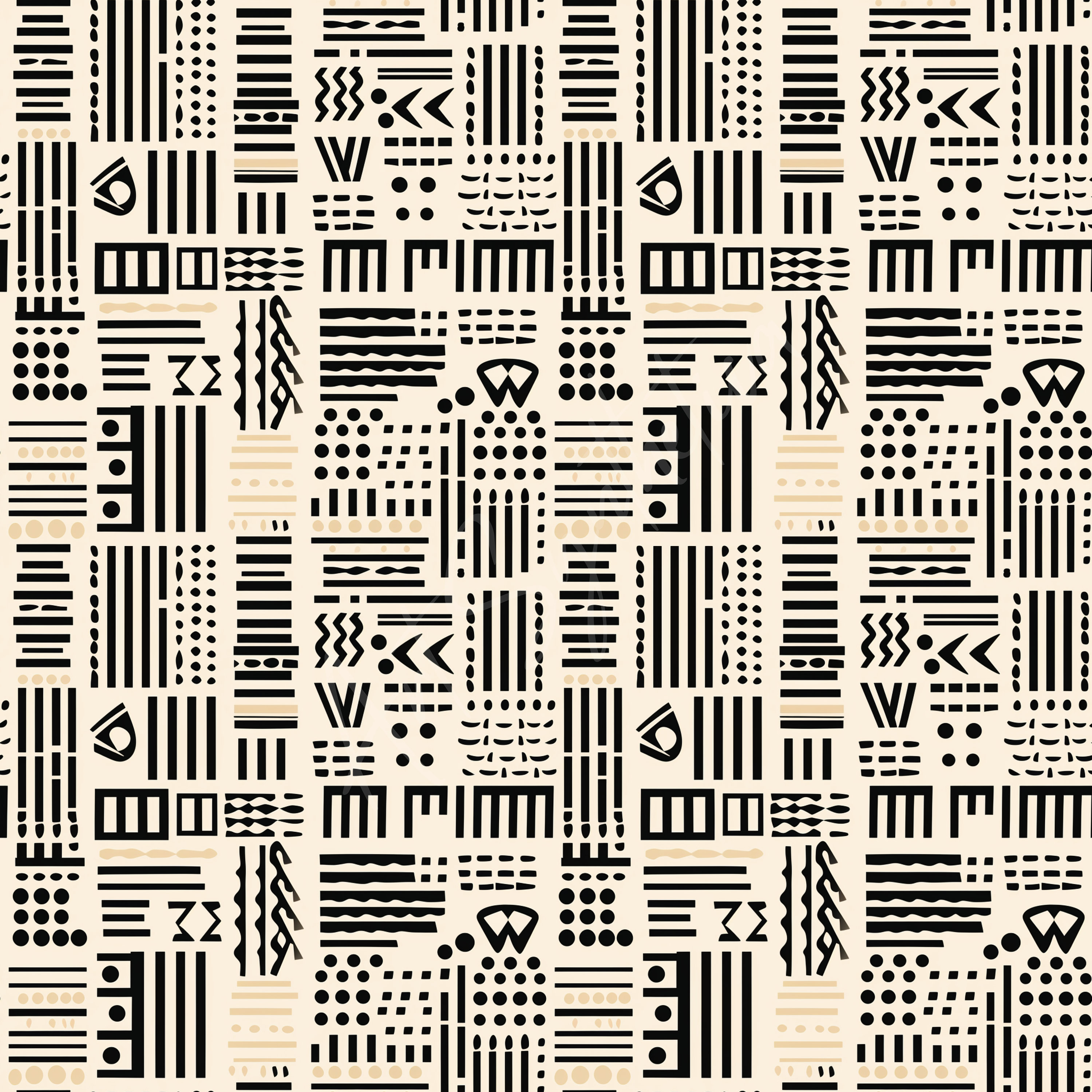 Mud Design Patterns 18 Seamless African Mud Cloth Inspired Patterns | Mud Cloth | Digital ...