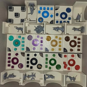 Custom board game organizer Compatible with The Witcher Old World