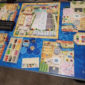 Board Game Organizer compatible with MARRAKESH. (Will not fit essential edition)