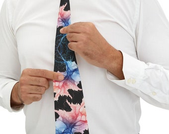 Brain Neurons Necktie, Neuroscience Necktie, Brain Necktie, Science Necktie