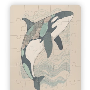 Orca Whale Kids&#39; Puzzle, 30-Piece