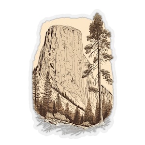 El Capitan Stickers, Yosemite National Park California Stickers