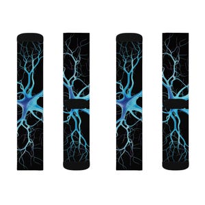 Neuron Socks, Neuroscience Socks, Neurology Socks, Brain Socks for Science Lovers image 2