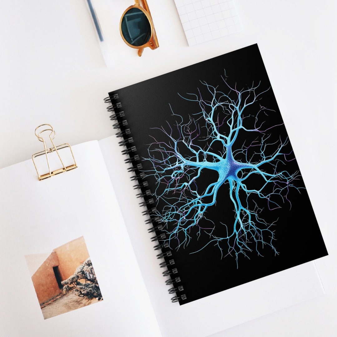 Neuron Spiral Notebook, Notebook for Neuroscience Lovers - Etsy