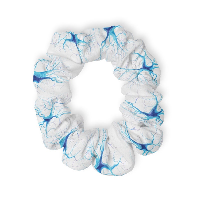 Neurons Scrunchie, Neurons Hair Tie, Brain Hair Tie, Brain Scrunchie - Etsy