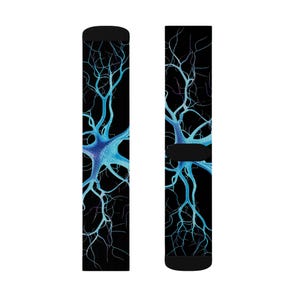 Neuron Socks, Neuroscience Socks, Neurology Socks, Brain Socks for Science Lovers image 3