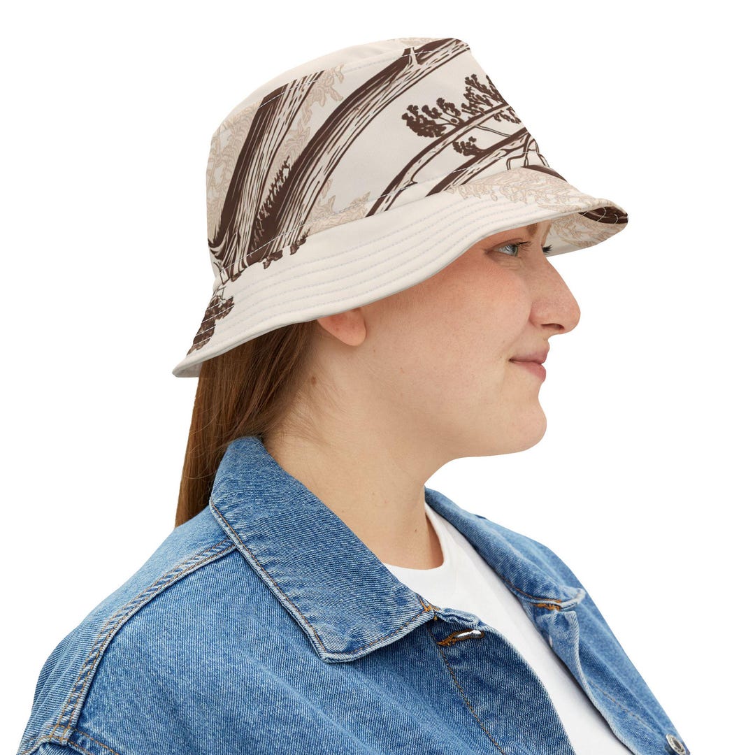 Redwood Trees Bucket Hat, Nature Lover Gift, Outdoor Adventure Hat ...