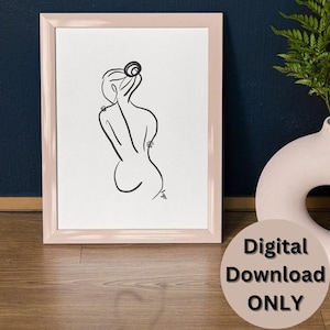 Download naakte vrouw kunst, minimalistische naakte vrouwen prints, vrouwelijke figuur lijntekeningen png, abstracte naakte vrouwen kunst, vrouwen figuur lijntekeningen