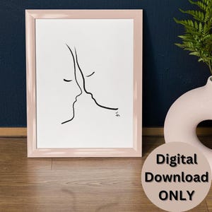 Non-binary digital download Art, Non binary Wall Print, Genderqueer Digital Art, Minimalist LGBTQ Abstract Art, Genderqueer Home Decor