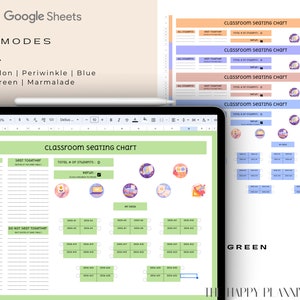 Randomized Seating Chart | Google Sheets - Etsy
