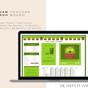 Cactus Loan Tracker Dashboard | Google Sheets