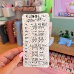 26 Week Challenge Savings Challenge