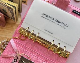 Double Line Matte A6 Cash Envelopes