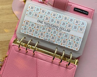One Thousand Dollar Emergency Savings Challenge Card